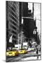 Two NYC Taxis-Philippe Hugonnard-Mounted Giclee Print