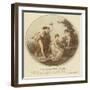 Two Nymphs Mock Cupid Who Is Tied to a Tree-Angelica Kauffmann-Framed Giclee Print