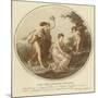 Two Nymphs Mock Cupid Who Is Tied to a Tree-Angelica Kauffmann-Mounted Giclee Print