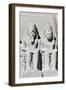 Two of Four Colossal Statues from Facade of Great Temple of Ramses II, Abu Simbel-null-Framed Photographic Print