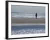 Two of the 100 Men of Another Place, also known as the Iron Men, Tatues by Antony Gormley-Ethel Davies-Framed Photographic Print