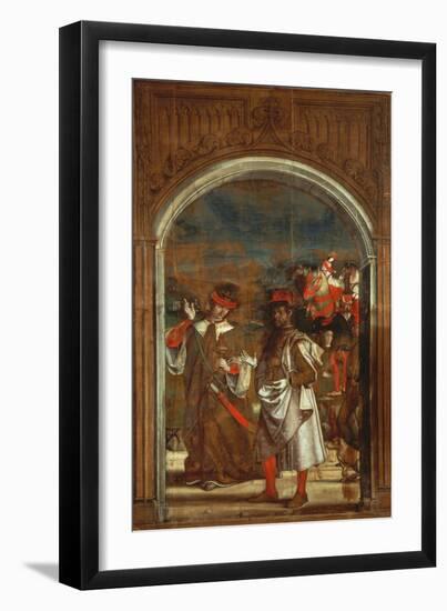 Two of the Three Kings-Pedro Berruguete-Framed Giclee Print