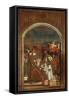 Two of the Three Kings-Pedro Berruguete-Framed Stretched Canvas