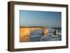 Two of the Twelve Apostles, Twelve Apostles National Park, Port Campbell, Victoria, Australia-Richard Nebesky-Framed Photographic Print