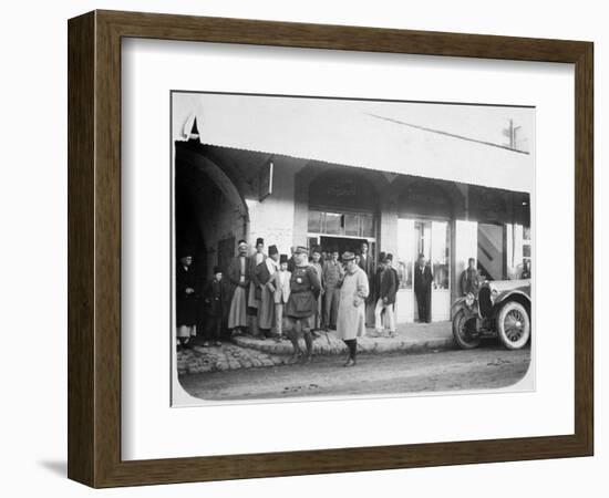 Two Officers of the French Foreign Legion, Syria, 20th Century-null-Framed Giclee Print