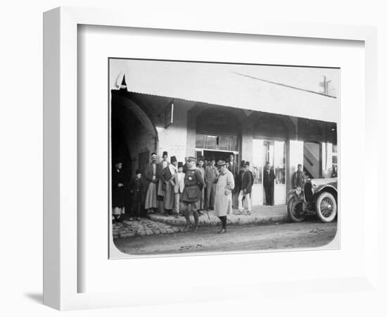 Two Officers of the French Foreign Legion, Syria, 20th Century-null-Framed Giclee Print