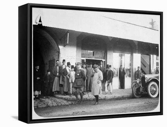 Two Officers of the French Foreign Legion, Syria, 20th Century-null-Framed Stretched Canvas