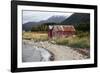 Two Old Boat Sheds, Balsfjord, Troms, North Norway, Norway, Scandinavia, Europe-David Lomax-Framed Photographic Print
