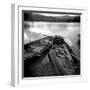 Two Old Boats by Lake Side, Derwentwater, Lake District National Park, Cumbria, England, UK-Lee Frost-Framed Photographic Print