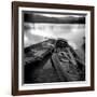 Two Old Boats by Lake Side, Derwentwater, Lake District National Park, Cumbria, England, UK-Lee Frost-Framed Photographic Print