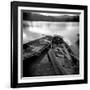 Two Old Boats by Lake Side, Derwentwater, Lake District National Park, Cumbria, England, UK-Lee Frost-Framed Photographic Print