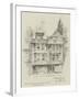 Two Old Houses in Fleet Street, About to Be Pulled Down-Herbert Railton-Framed Giclee Print