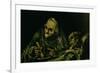 Two Old Men Eating, One of the "Black Paintings", 1819-23-Francisco de Goya-Framed Giclee Print