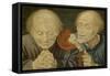 Two Old Men-Marinus Claesz van Reymerswaele-Framed Stretched Canvas