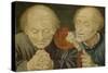 Two Old Men-Marinus Claesz van Reymerswaele-Stretched Canvas