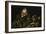 Two Old People Eating Soup 1819 Black Painting 53X85Cm-Francisco de Goya-Framed Giclee Print