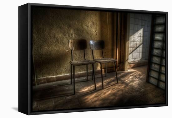 Two Old Seats-Nathan Wright-Framed Stretched Canvas