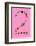 Two On Pink-null-Framed Giclee Print