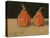 Two Orange Pumpkins, 2006-Raimonda Kasparaviciene Jatkeviciute-Stretched Canvas