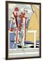 Two Outfits by Martial Et Armand and Philippe Et Gaston-null-Framed Art Print