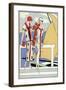 Two Outfits by Martial Et Armand and Philippe Et Gaston-null-Framed Art Print