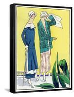 Two Outfits by Philippe Et Gaston and Jean Patou-null-Framed Stretched Canvas