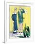 Two Outfits by Philippe Et Gaston and Jean Patou-null-Framed Art Print