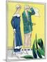 Two Outfits by Philippe Et Gaston and Jean Patou-null-Mounted Art Print