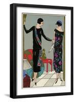 Two Outfits by Philippe Et Gaston and Redfern-null-Framed Art Print