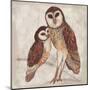 Two Owls I-Lisa Ven Vertloh-Mounted Art Print