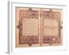 Two Pages from a Koran Manuscript-null-Framed Giclee Print