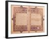 Two Pages from a Koran Manuscript-null-Framed Giclee Print