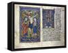 Two Pages from a Thirteenth Century Missale in Latin, from the Middle Rhine Region, C.1250-1300-null-Framed Stretched Canvas