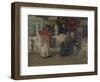 Two Paintings for Sale-Giacomo Favretto-Framed Giclee Print