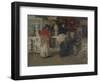 Two Paintings for Sale-Giacomo Favretto-Framed Giclee Print