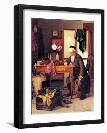 Two Pairs of Shoes-Isidor Kaufmann-Framed Art Print