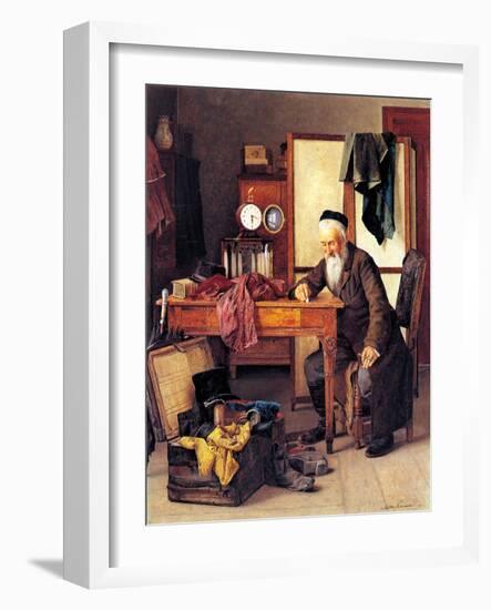 Two Pairs of Shoes-Isidor Kaufmann-Framed Art Print