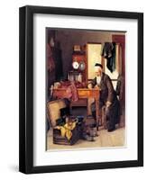 Two Pairs of Shoes-Isidor Kaufmann-Framed Art Print