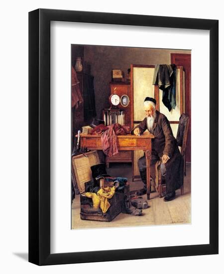 Two Pairs of Shoes-Isidor Kaufmann-Framed Art Print