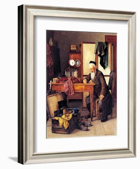 Two Pairs of Shoes-Isidor Kaufmann-Framed Art Print