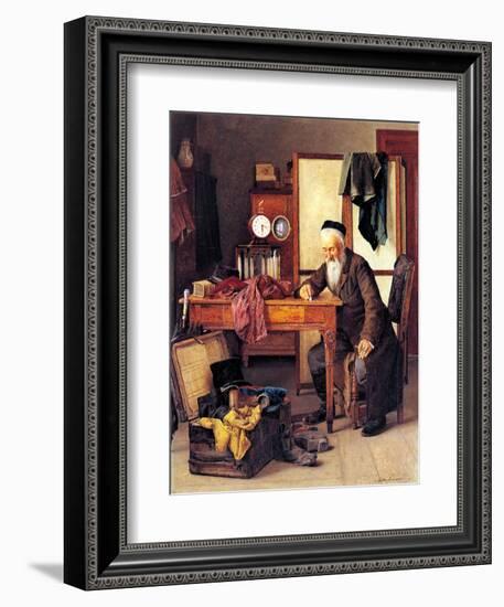 Two Pairs of Shoes-Isidor Kaufmann-Framed Art Print
