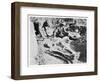 Two Paleontologists Unearth a Dinosaur in Canada-null-Framed Photographic Print