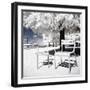 Two Parisian Chairs II - In the Style of Oil Painting-Philippe Hugonnard-Framed Giclee Print