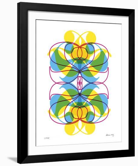 Two Pattern-Adrienne Wong-Framed Giclee Print