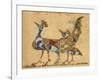 Two Peacocks-Aristotle ibn Bakhtishu-Framed Giclee Print