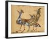 Two Peacocks-Aristotle ibn Bakhtishu-Framed Giclee Print