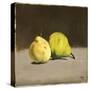 Two Pears, 1864-Edouard Manet-Stretched Canvas