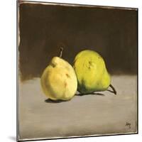 Two Pears, 1864-Edouard Manet-Mounted Giclee Print