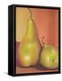 Two Pears Still Life-Blenda Tyvoll-Framed Stretched Canvas