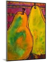 Two Pears-Blenda Tyvoll-Mounted Art Print